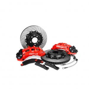 S4-EXPLORE 4 PISTON REAR HIGH PERFORMANCE BRAKE KIT FOR ELECTRIC HANDBRAKE CAR