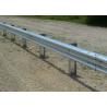 Customized Traffic Guard Rails , Highway Crash Barrier With Protective Coating