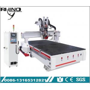 China ATC CNC Machine For Wood Door / Cabinets / Furniture with Disc Tool Changer supplier