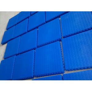 China PVC textured invisible joint interlocking floor tiles supplier