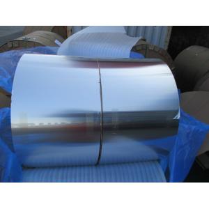 China Temper H22 , H24 Aluminium Condenser Coil / Plain Surface Aluminum AC Coil supplier