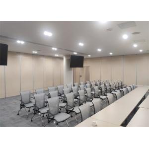65mm Thickness Foldable Soundproof Partition Wall Finished Furniture Style