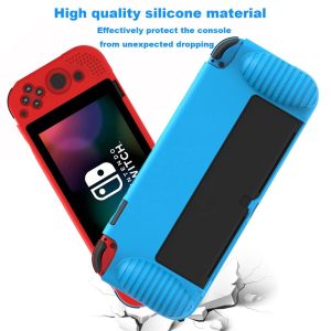 China For Nintendo Switch OLED HOXC Nintendo Switch OLED Case, Silicone Cover Device For Nintendo Switch OLED, Full Protect Shell Case For OLED Switch wholesale