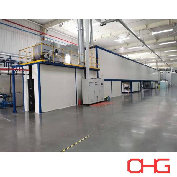 Electrostatic Powder Coating Line with Overhead Conveyor System Coating Machine Customization and Customized Technical Data