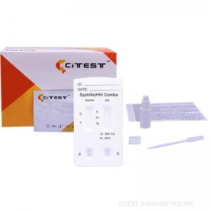 China HBsAg HCV HIV Syphilis Ab Combo Rapid Test Infectious Disease Test Kit supplier