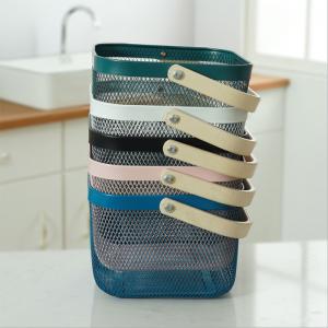 Multifunctional 24*17cm Wire Mesh Storage Baskets Home Collection