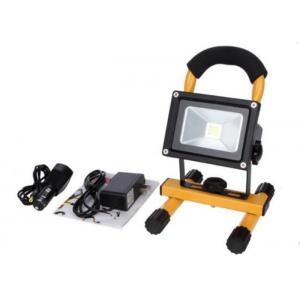 China 10W Waterproof Rechargeable LED Flood Lights Black Aluminum 4 Hours Portable supplier