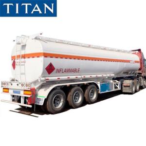 China 45000 Liters Tri Axle Petrol Truck Tanker Trailer for Sale Transport Fuel supplier
