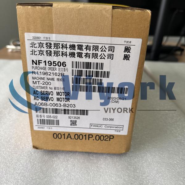 China ファナック A06B-0115-B804 ACサーボモータ 1.5 A 白 wholesale