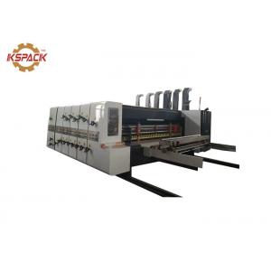 China KSJ-1600 Type Flexo Printing Die Cutting Automatic Corrugated Box Machine Computer Adjustment supplier