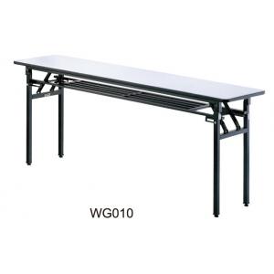 1.2mm Frame Oblong Banquet Table Fast Food Standing Table Black Powder Coated