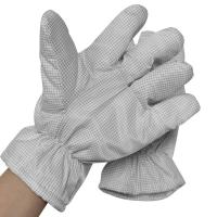 China OEM Carbon Fiber 5mm Grid Anti Static Gloves Heat Resistant on sale