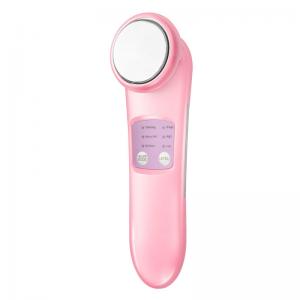 China Ultrasonic ion facial massager face beauty products with Stainless Steel Material supplier