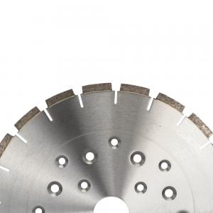 Dry Wet Cutting Laser Weld Diamond Saw Blade Blade Width 2.2-3.2mm High Cutting Speed