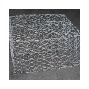 China Easy Installation Gabion Basket Retaining Wall with Woven Mesh and 80x100mm Aperture supplier