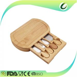 China wholesale antibacterial bamboo chopping board with knife supplier