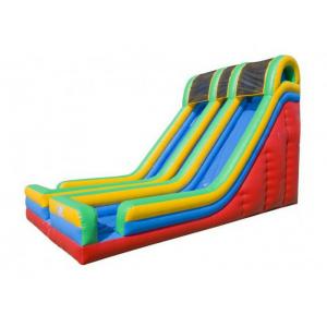 China 0.55mm PVC  Entertainment Large Inflatable Slide For Children OEM supplier