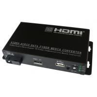 KVM(HDMI with USB) to fiber multiplexer,HDMI with USB over fiber extender,singlemode,SC