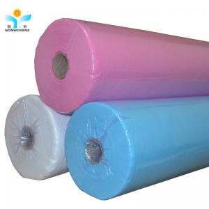 China 25-60gsm Medical Bed Sheet Roll Waterproof ISO FDA Certificate on sale 