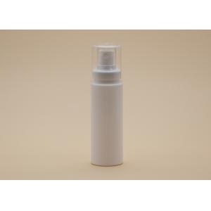 China 60ml White PP Plastic Pump Spray Bottles With Clear K Resin Over Cap supplier