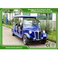 China Energy Saving Classic Golf Carts With 3 Row Blue Color Vintage Type on sale