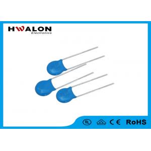 Diameter 10mm 10D Series 471k Straight Lead Metal Oxide Varistor Wide Operating Voltage Range Blue Color