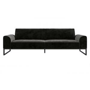 Villa / Apartment / Hotel Convertible Sofa Bed Two Seats SS Base Customizable Color