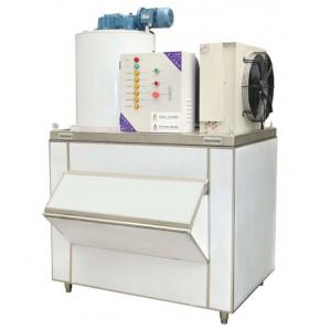 Commercial Salt Water 3 Ton Per Day Seawater Flake Ice Machine For Supermarket