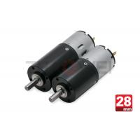 China 28mm 24v dc gear motor , Planetary Reduction Geared Motor With Gear Ratio 864 / 1 on sale