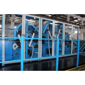 Nonwoven Polyester Wadding Wool Carding Machine , Fiber Processing Equipment Double Doffer