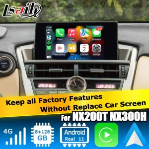China Lexus NX300h NX200 NX200t Android 11 video interface with wireless carplay android auto supplier