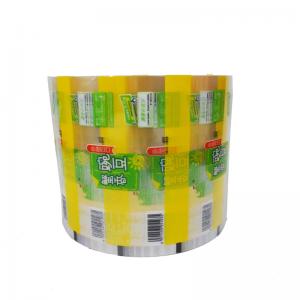 China Wrap Printing Food Wrap Film PET/BOPP UV Film Laminating Plastic Film Roll Packaging supplier