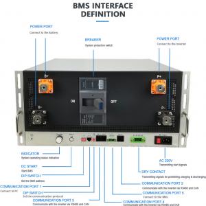 China RS485 Communication Interface Lifepo4 Bms With Pre - Charge Function supplier