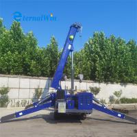 China EPA Diesel Engine 5 Ton 8 Ton Spider Crawler Crane With Telescopic Boom on sale