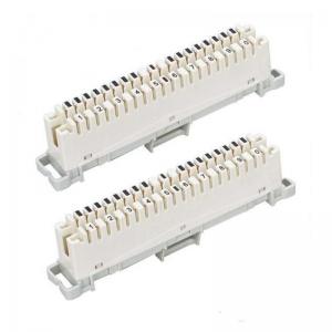 China Krone Strip Module LSA PLUS Wiring Terminal Module 10 Pairs for 3G Network Chinese Supply supplier