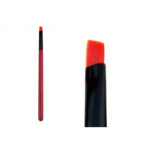China Red Small Angled Liner Brush Brow Double Ended Makeup Brushes for Eyes supplier