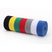 China 2 In 1 Colorful Back To Back Velcro Tape Hook And Loop Tape For Cables Management on sale