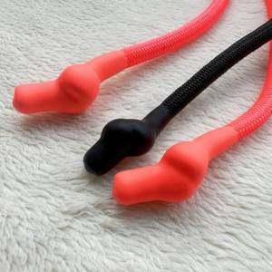 Sports Polyester Drawstring Cord Clothing Silicone Head Braided 5mm-8mm