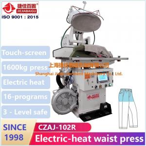 Casual Trousers Pant Steeam Pressing Machine Screen Plc Garment Ironing Machine