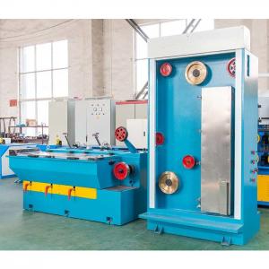 Annealing Intermediate Copper Wire Drawing Machine With Spool Bobbin Take Up 1500m Per Minute