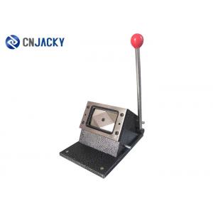 China Heavy Duty Manual Punching Card Machine , Handheld PVC Card Cutter Machine supplier