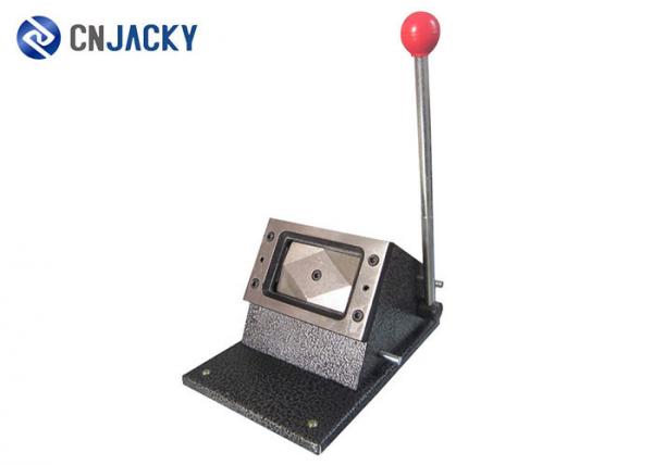 Heavy Duty Manual Punching Card Machine , Handheld PVC Card Cutter Machine