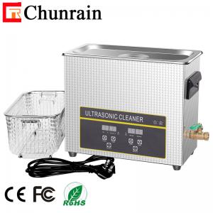 China FCC 6.5L 40KHZ Digital Ultrasonic Cleaner For Oil Removal Mould Tool Parts supplier