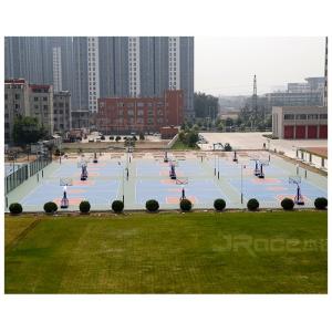 Indoor & Outdoor Rubber Synthetic Material Basketball Court Sports Flooring