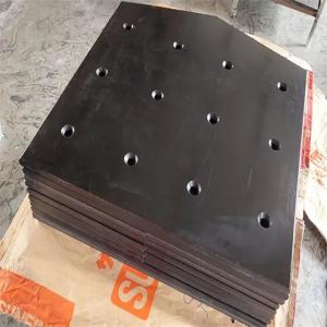 Black Thermal Power Plant Pulverized UHMWPE Coal Bunker Polymer Lining Board