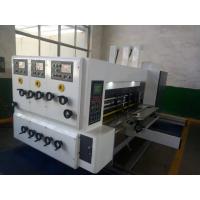 China Small Corrugated Carton Box Machine Printing Slotting Precision Engineered on sale