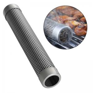 China Granular Smoking Pipe Grill Stainless Steel Round Perforated Mesh Smoking Pipe Filter supplier