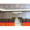 China 2m Accordion Partition Wall Systems Moveable Wall Dividers Commercial wholesale