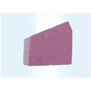 High RUL Chrome Corundum Clay Brick Kiln , Purple Kiln Fired Bricks Low Creep