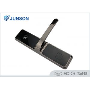 China The Durable Zinc Alloy Black Hotel Key Card Lock Solution supplier